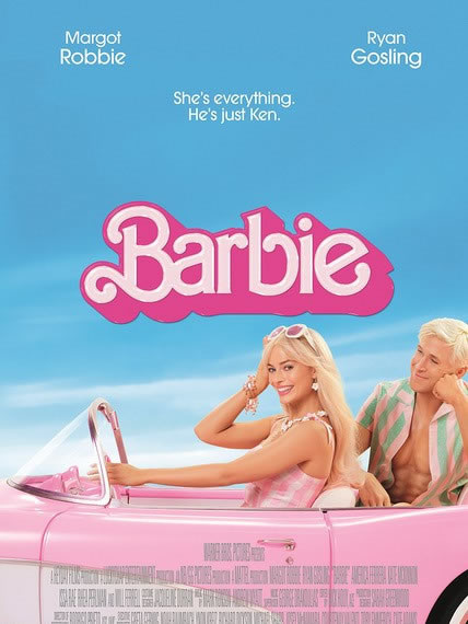DVD cover of Barbie