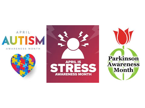 Awareness month logos