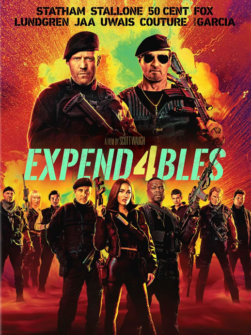 DVD cover of Expend4bles