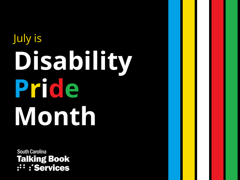 Disability Pride Month banner