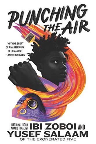 Cover of Punching the Air Ibi Aanu Zoboi and Yusef Salaam
