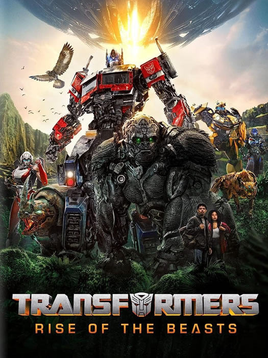 DVD cover of Transformers Rise of the Beasts